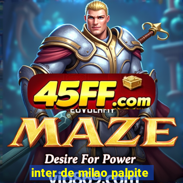inter de milao palpite